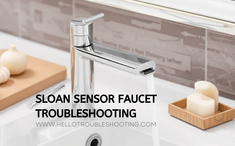 Sloan Sensor Faucet Troubleshooting