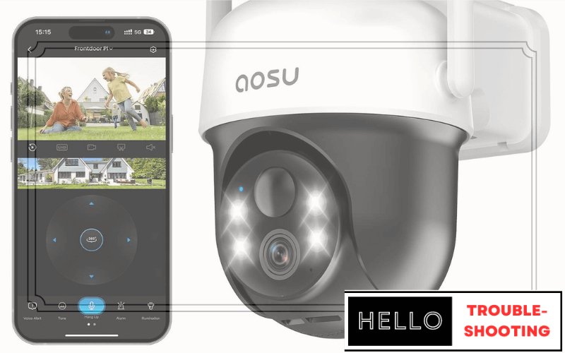 Aosu Security Camera Troubleshooting-FI