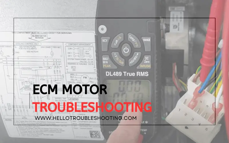 Ecm Motor troubleshooting-FI