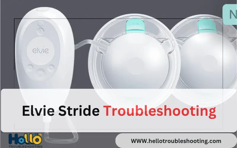Elvie Stride Troubleshooting