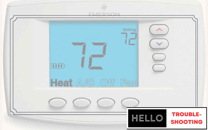 Emerson Thermostat Troubleshooting-FI