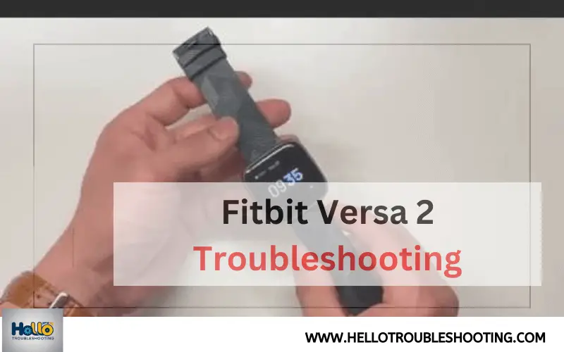 Fitbit Versa 2 Troubleshooting-FI