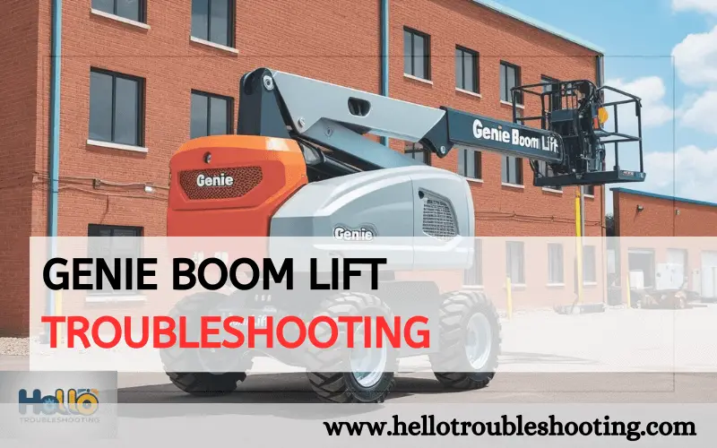 Genie Boom Lift Troubleshooting-FI