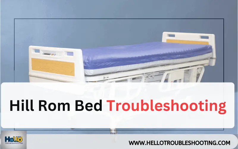 Hill Rom Bed Troubleshooting-FI