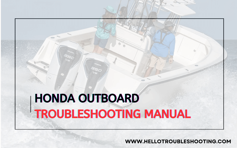 Honda Outboard troubleshooting manual-FI