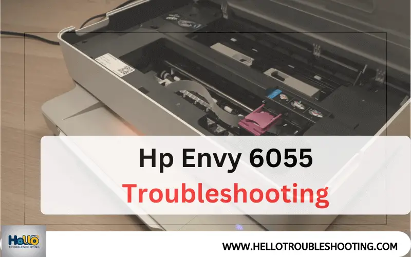 Hp Envy 6055 Troubleshooting-FI