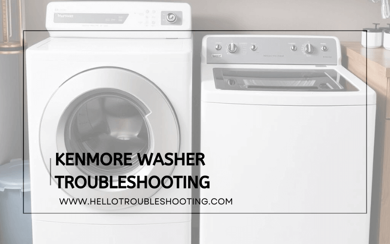 Kenmore Washer Troubleshooting