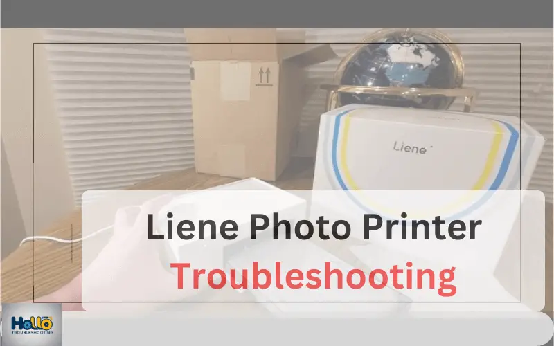 Liene Photo Printer Troubleshooting-FI