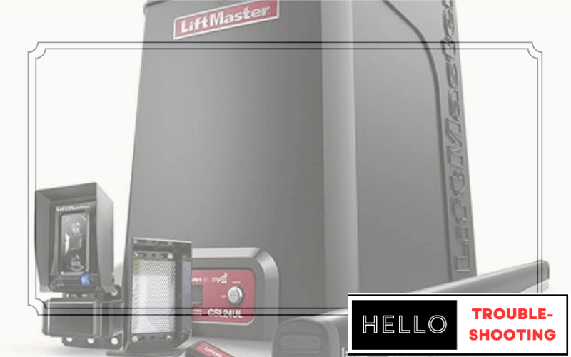 Liftmaster Csl24Ul Troubleshooting