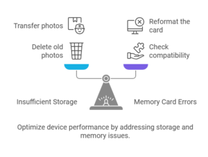 Memory And Storage issue Frameo