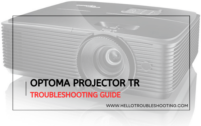 Optoma Projector troubleshooting-FI