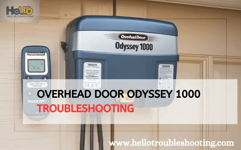 Overhead Door Odyssey 1000 troubleshooting-FI