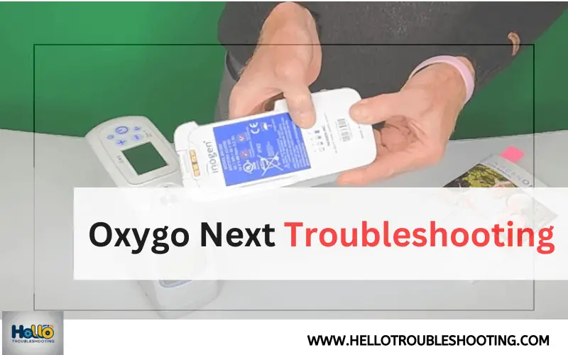 Oxygo Next Troubleshooting-FI