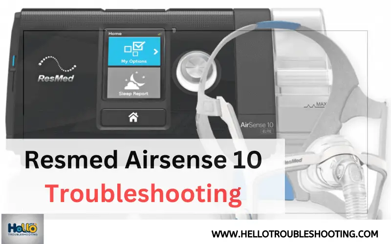 Resmed Airsense 10 Troubleshooting-FI