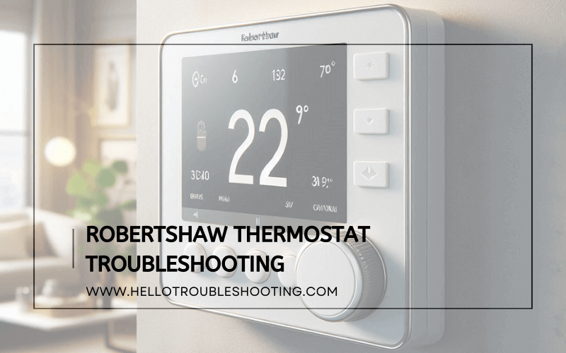 Robertshaw Thermostat Troubleshooting