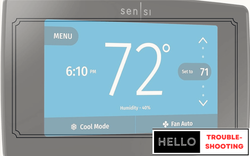 Sensi Thermostat Troubleshooting-FI