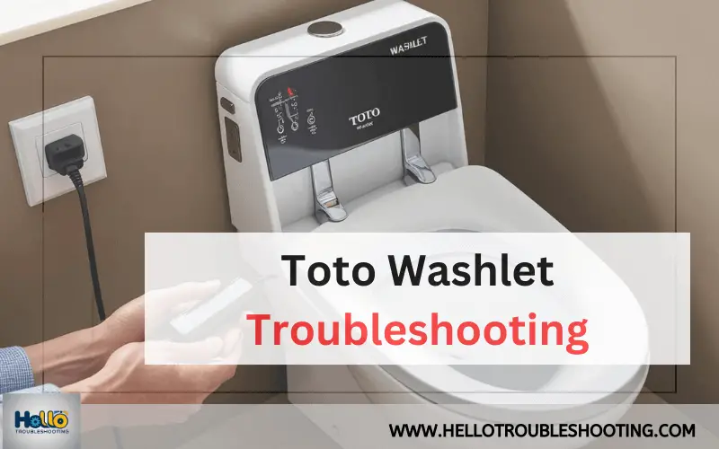 Toto Washlet Troubleshooting-FI
