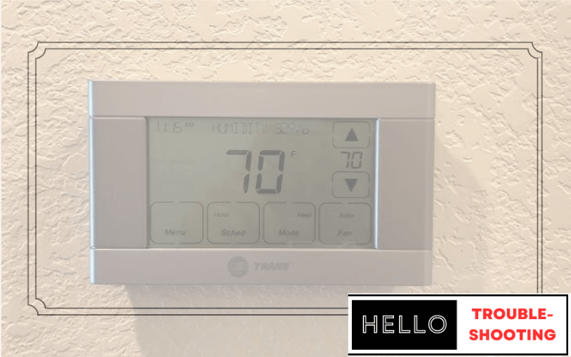 Trane Thermostat Troubleshooting-FI