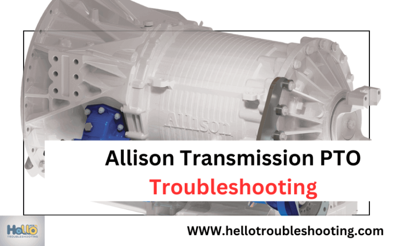 Pto Problems Allison Transmission PTO Troubleshooting: Expert Tips & Solutions ...