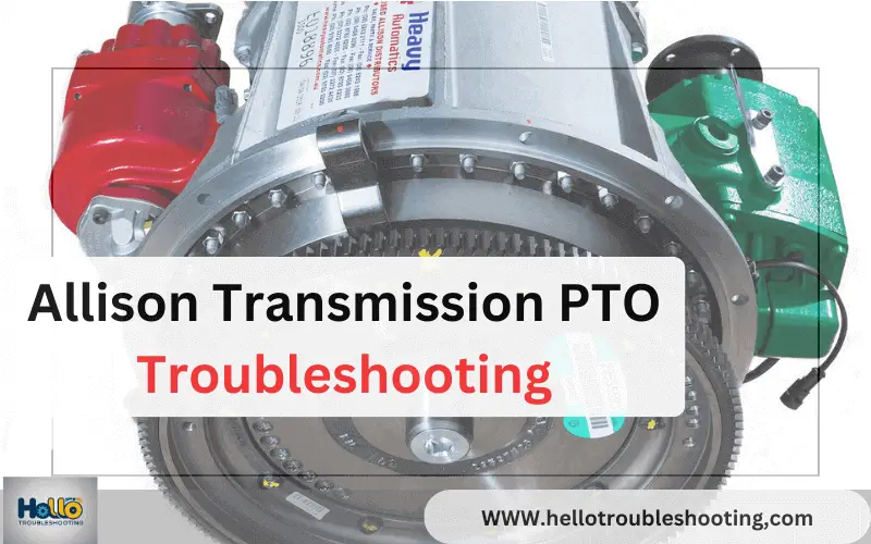 Allison Transmission PTO Troubleshooting-FI