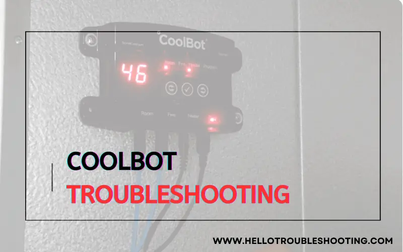 Coolbot Troubleshooting-FI