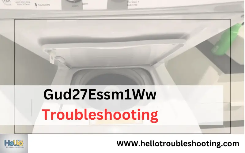 Gud27Essm1Ww Troubleshooting