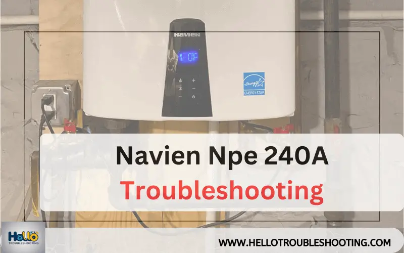 Navien Npe 240A troubleshooting-FI