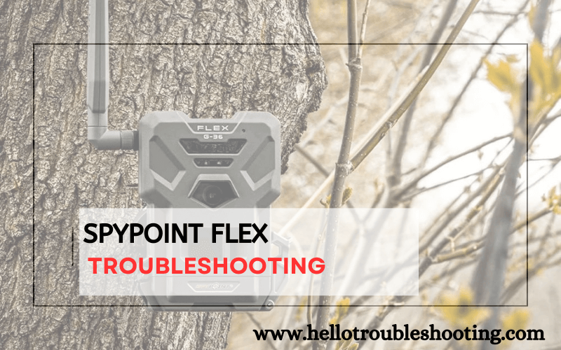 Spypoint Flex Troubleshooting