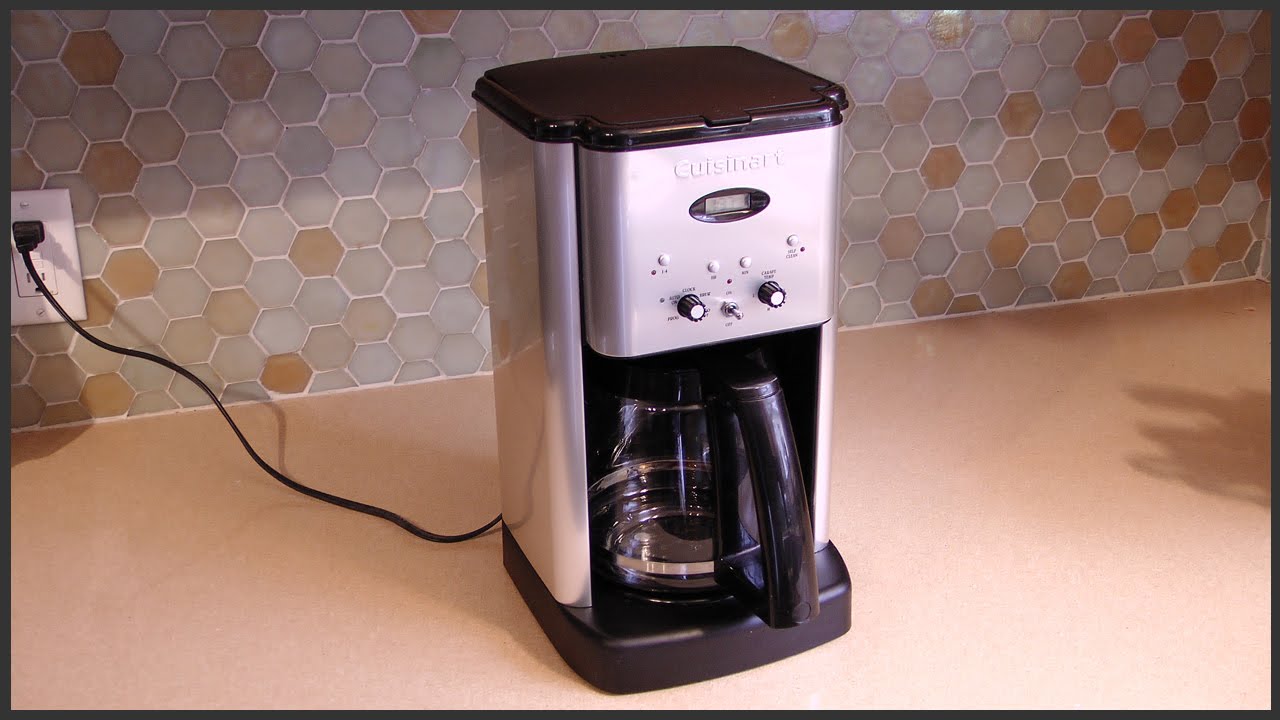 Cuisinart Coffee Maker Troubleshooting