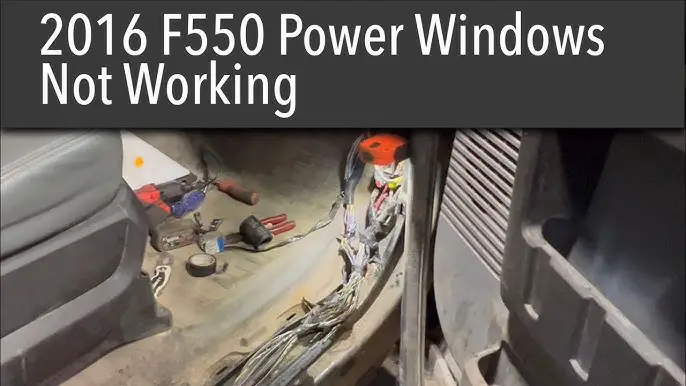 Ford F250 Power Window Troubleshooting