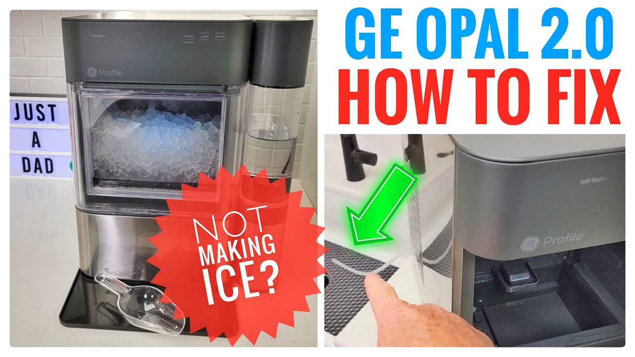 Ge Opal Ice Maker Troubleshooting Guide