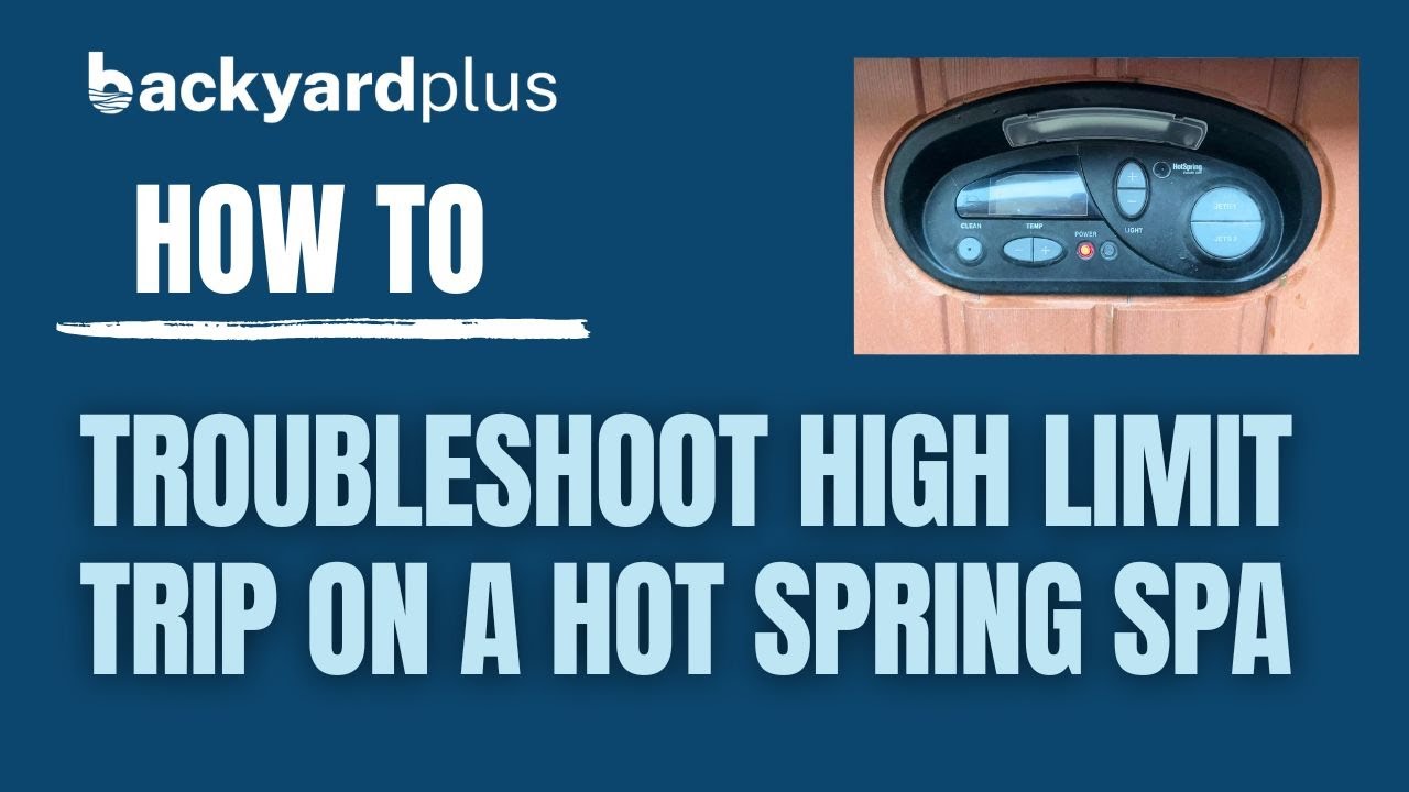 Hot Springs Spa Troubleshooting