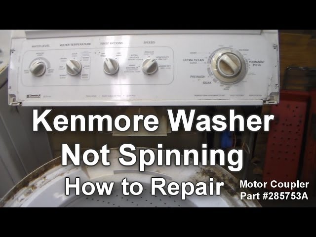 Kenmore Washer Model 110 Troubleshooting