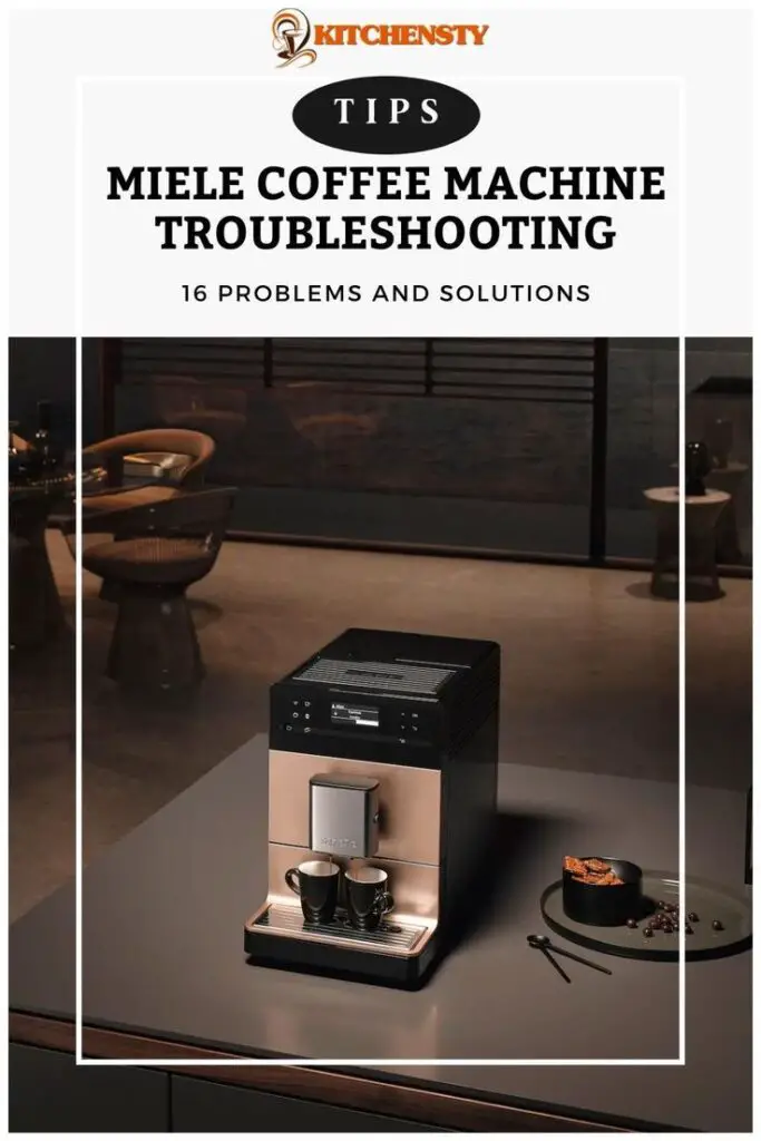 Miele Coffee Maker Troubleshooting