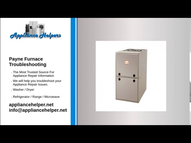 Payne Furnace Troubleshooting