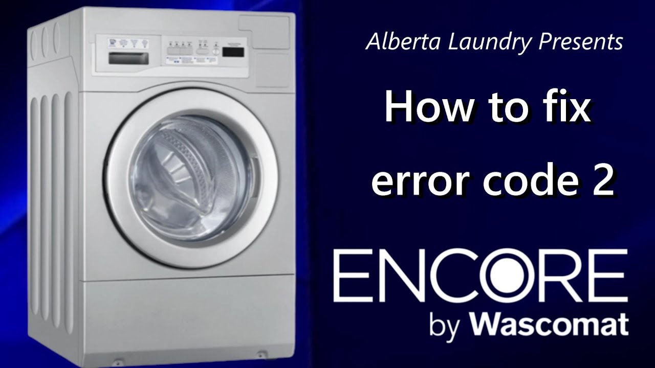 Wascomat Washer Troubleshooting