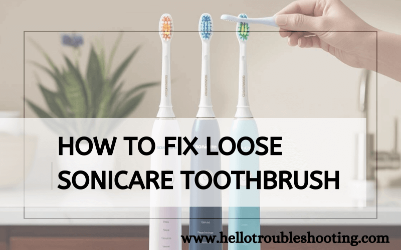 How to Fix Loose Sonicare Toothbrush