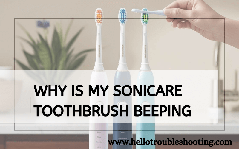 Why is My Sonicare Toothbrush Beeping