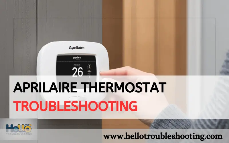 Aprilaire Thermostat Troubleshooting-FI