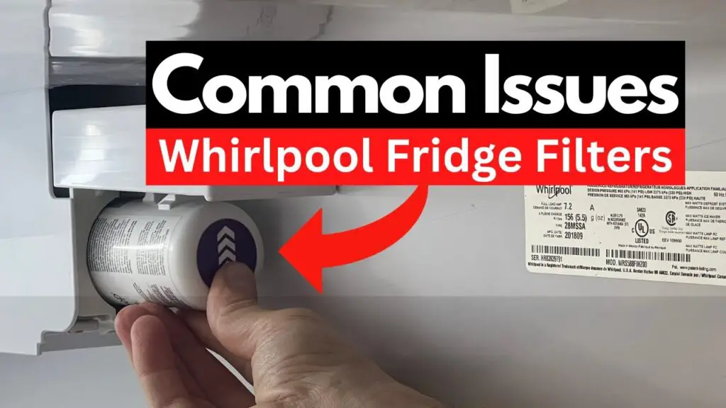 Whirlpool Refrigerator Water Filter Replacement Troubleshooting