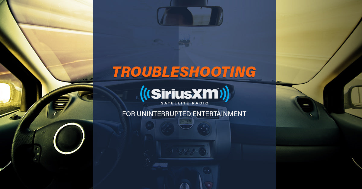 Xm Satellite Radio Troubleshooting