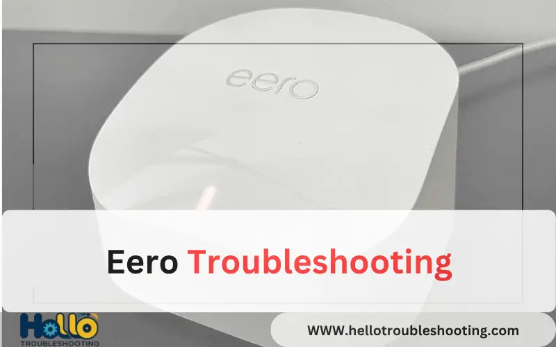 Eero Troubleshooting