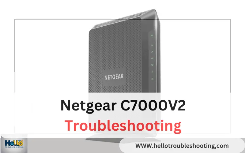 Netgear C7000V2 Troubleshooting-FI
