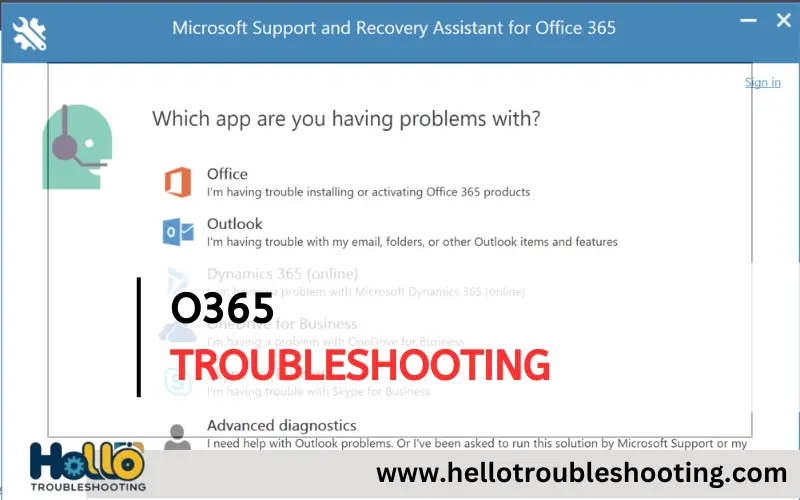 O365 Troubleshooting-FI