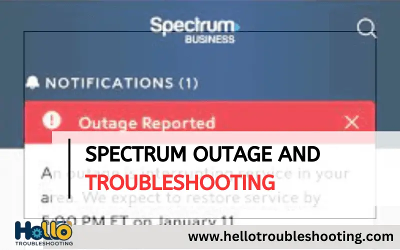 Spectrum Outage And Troubleshooting-FI