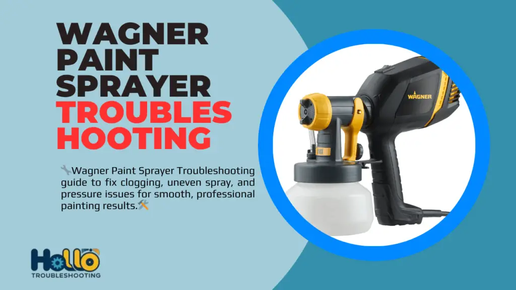 Wagner Paint Sprayer Troubleshooting-FI