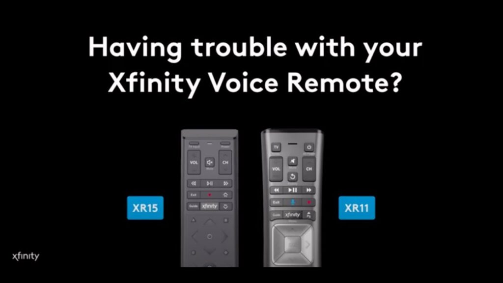 Xfinity Remote Troubleshooting
