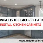 What is the Labor Cost to Install Kitchen Cabinets-FI
