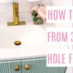 Can You Replace a Centerset Faucet With a Single Hole Faucet