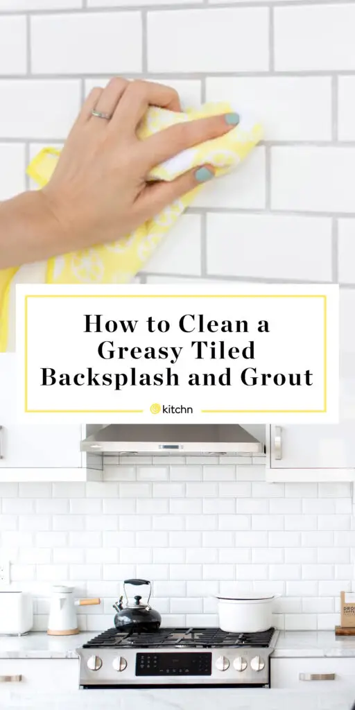 How to Clean Kitchen Backsplash Tiles